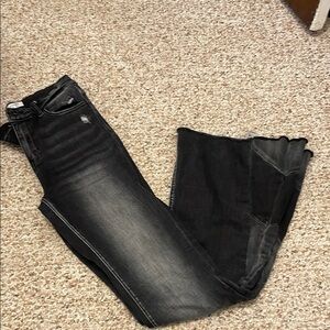 Flared Women's Black Jeans